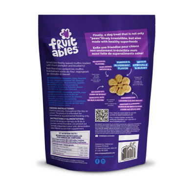 Fruitables - Dog Pumpkin Blueberry Crunchy