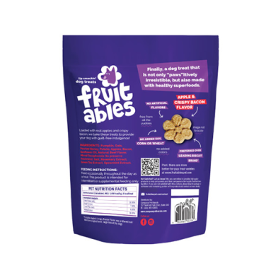 Fruitables - Dog Apple Bacon Crunchy