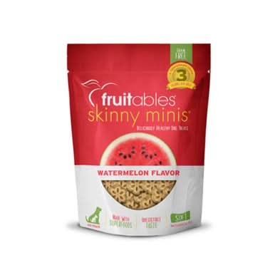 Fruitables - Skinny Minis Watermelon Flavor Dog Treat