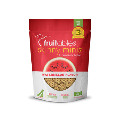 Fruitables - Skinny Minis Watermelon Flavor Dog Treat