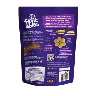 Fruitables - Dog Fb Baked Chicken Cranberry