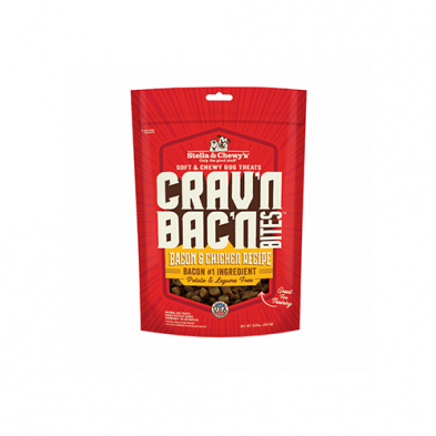 Stella & Chewy's Crav'n Bac'n Bites Bacon & Chicken Recipe Dog Treats