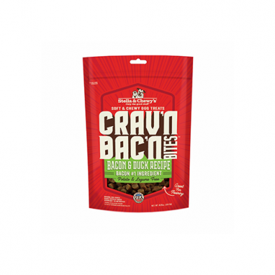 Stella & Chewy's Crav'n Bac'n Bites Bacon & Duck Recipe Dog Treats