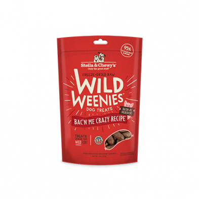 Stella & Chewy'S Dog Freeze Dried Bac'N Me Crazy Wild Weenies Treats