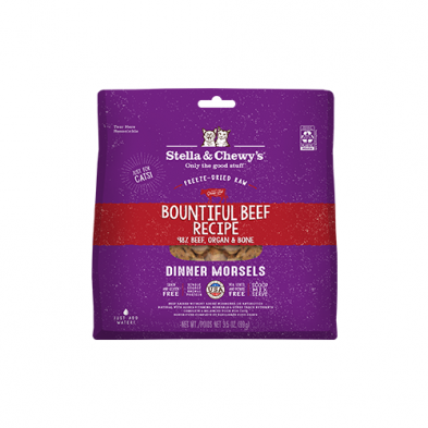 Stella & Chewy's Bountiful Beef Freeze-Dried Raw Dinner Morsels for Cats