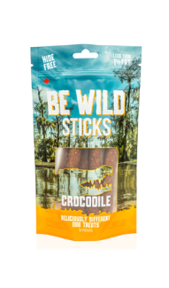 This & That Be Wild Sticks Crocodile Crunchy Dog Treat