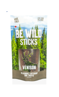 This & That Be Wild Sticks Venison Crunchy Dog Treat