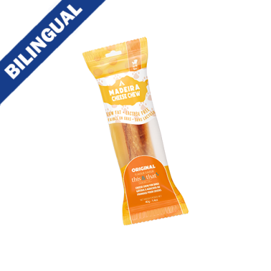 This & That Madeira Cheese Chews Original Flavor Dog Chew PDQ