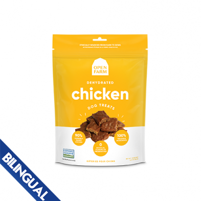 Open Farm Dehydrated Chicken Dog Treats 4.5 oz