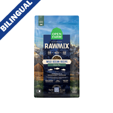 Open Farm RawMix Wild Ocean Recipe Grain & Legume Free Dry Cat Food