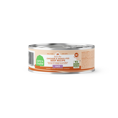 Open Farm - Chicken & Grass Fed Beef Pâté Wet Cat Food