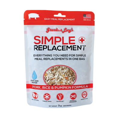 Grandma Lucy's Simple Replacement Pork, Rice & Pumpkin Flavor