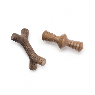 Benebone Puppy Maplestick & Zaggler Bacon Flavor (2 Pack) Dog Chew