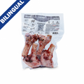 Red Dog Blue Kat Lamb Femur Bones (Split)