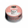 Kit Cat - Goat Milk Gourmet White Meat Tuna Flakes & Salmon with Goat Milk Wet Cat Food