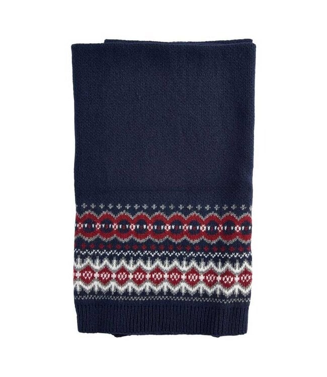 Barbour - Blanket Fair Isle Blue