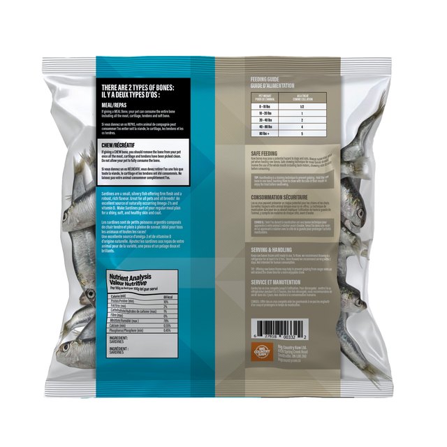 Big Country Raw - Sardines