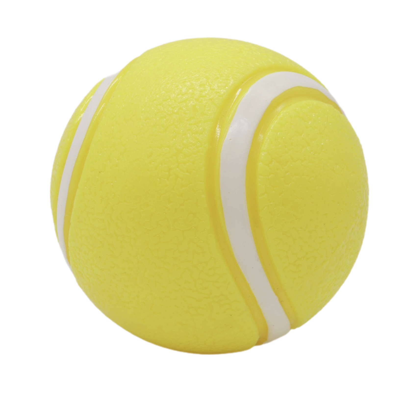 Bud'Z - Rubber Dog Toy The Must-Have Tennis Ball Yellow Small Dog