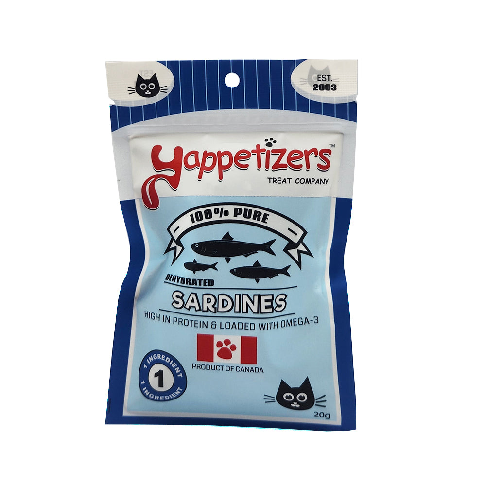 Yappetizers -  Sardines Cat Treats