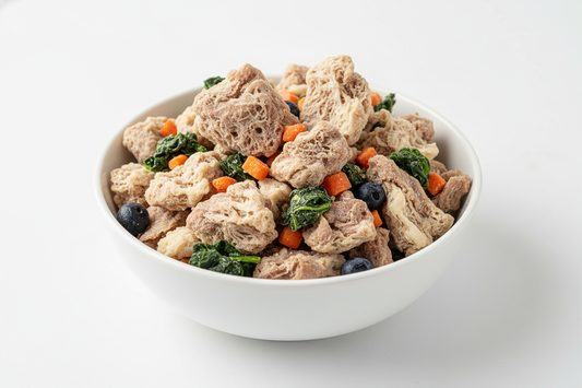 cat freeze dried meal food