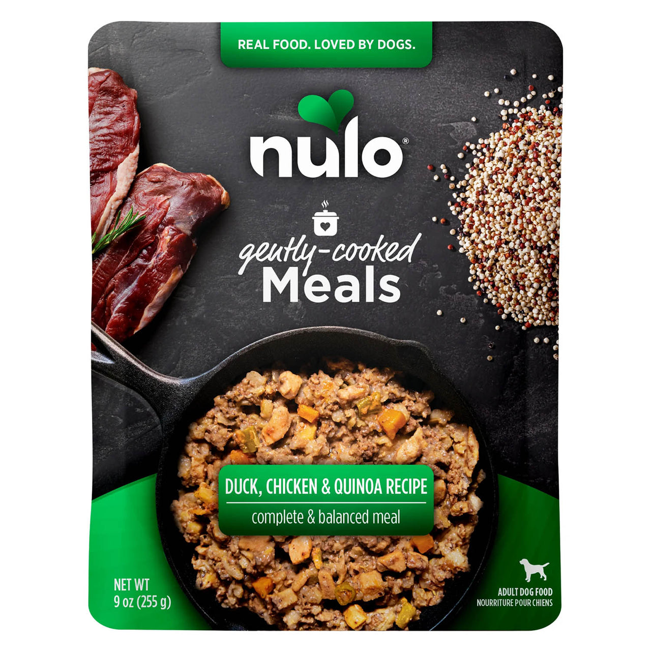 Nulo Gently-Cooked - Duck, Chicken & Quinoa Recipe