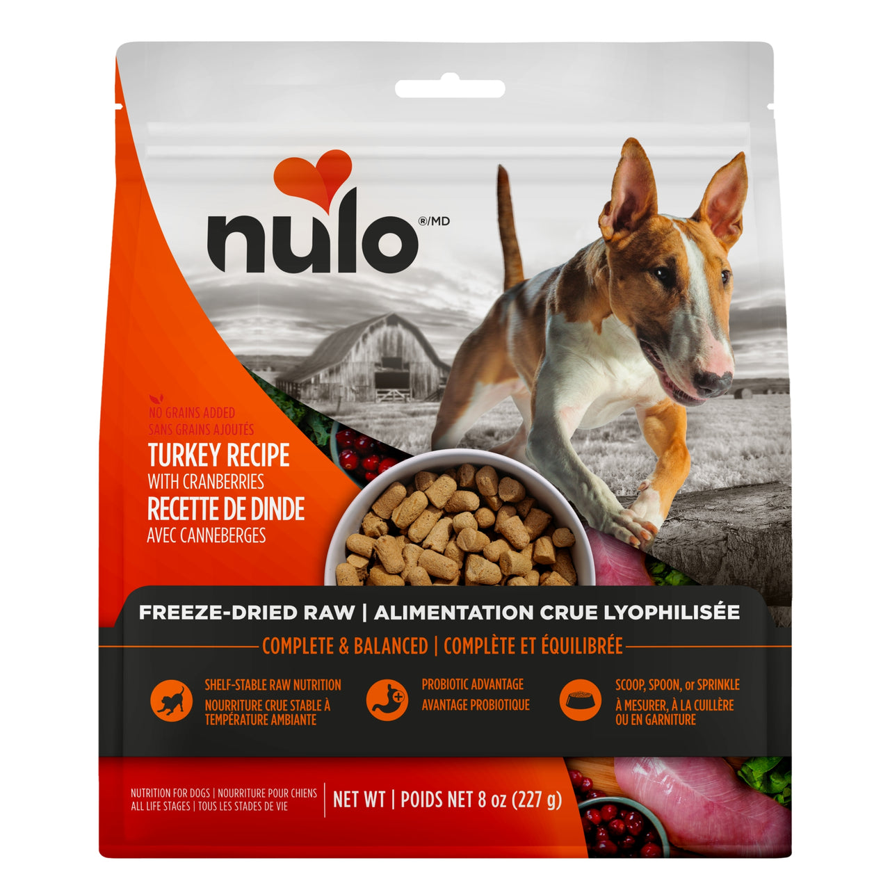 Nulo Freeze-Dried Raw - Turkey & Cranberries