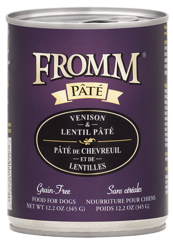 Fromm - Venison & Lentil Pâté Wet Dog Food