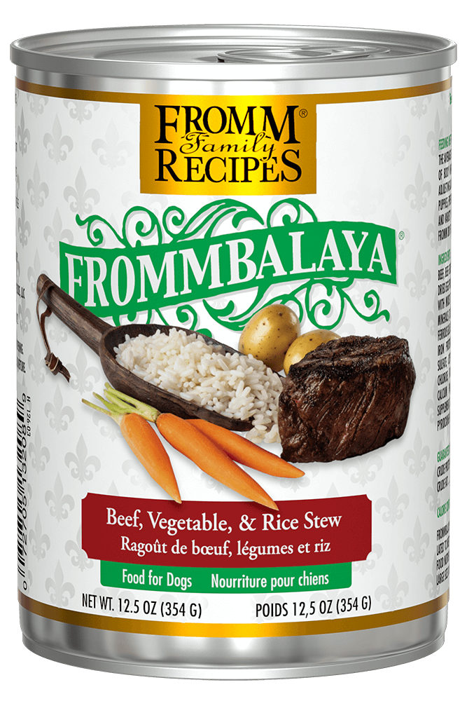 Fromm Frommbalaya Beef, Vegetable, & Rice Stew Wet Dog Food
