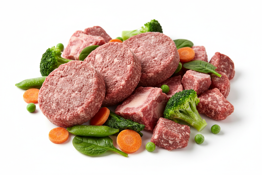 frozen raw dog food no brand