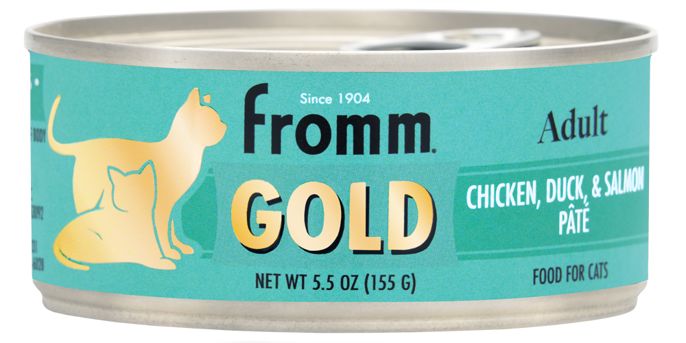 Fromm - Gold Adult Chicken, Duck, & Salmon Pâté Food for Cats