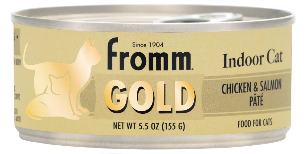 Fromm - Gold Indoor Cat Hairball Control Chicken & Salmon Pâté Food for Cats