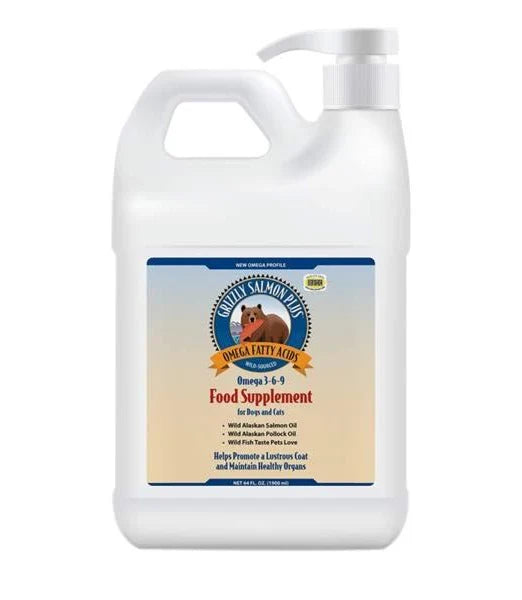 Grizzly Pet Products Salmon Plus 64 oz