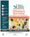 Tom&Sawyer Fisherman's Best Friend Gently - Cooked Frozen Meals for Dogs