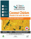 Tom&Sawyer Coconut Chicken Gently - Cooked Frozen Meals for Dogs