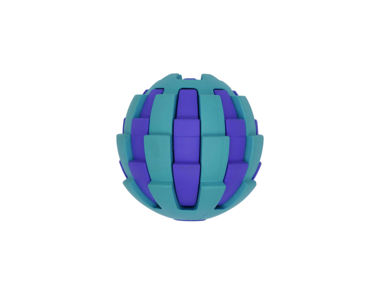 Bud'Z - Rubber Astro With Treat Hole Blue Dog 2.5 inch