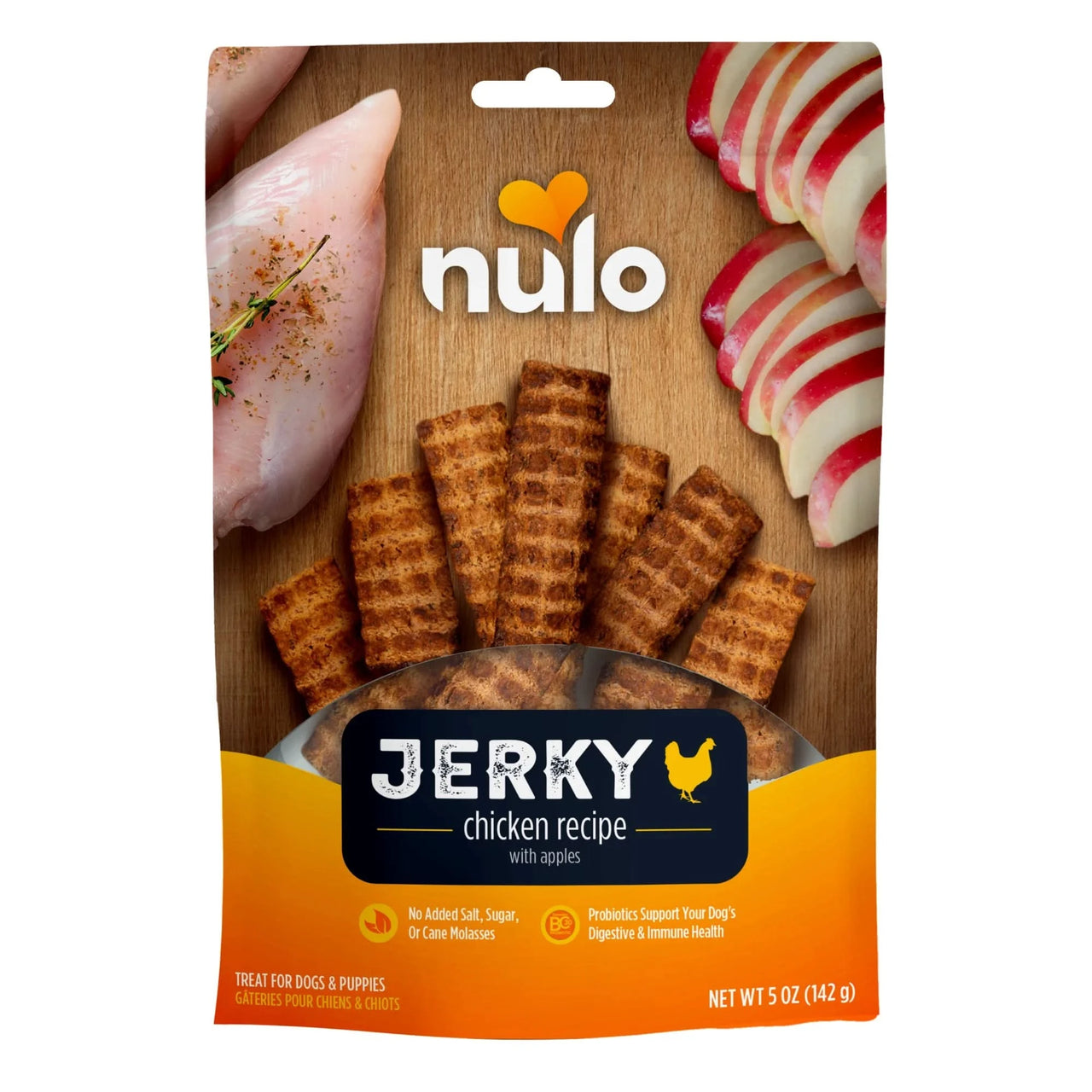 Nulo Jerky Strips Chicken With Apples Recipe