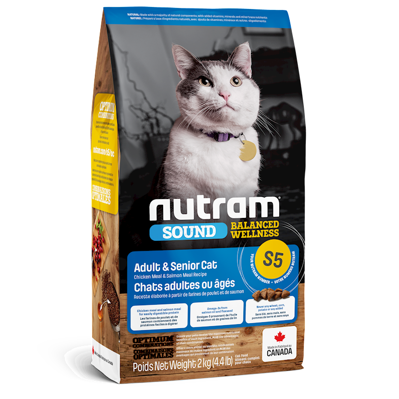 Nutram - Cat Sound Balanced Wellness S5