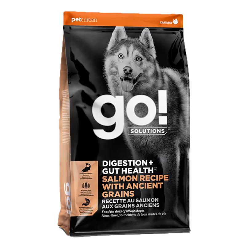 Petcurean - Go! Dog Digestion + Gut Health Salmon with Ancient Grains