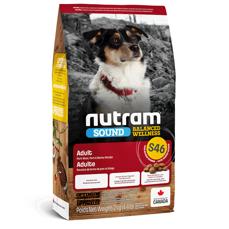 Nutram - Dog Sound Balanced Wellness Pork (S46)