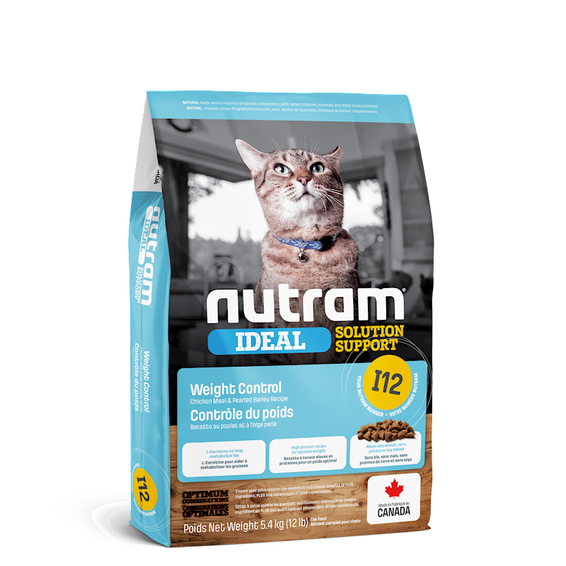 Nutram - Cat Ideal Solution Weight Control I12