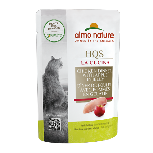 Almo Nature - La Cucina - Cat Chicken w Apple in Jelly