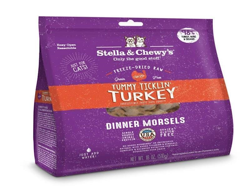 Stella Chewy Cat Freeze Dried Turkey Morsels