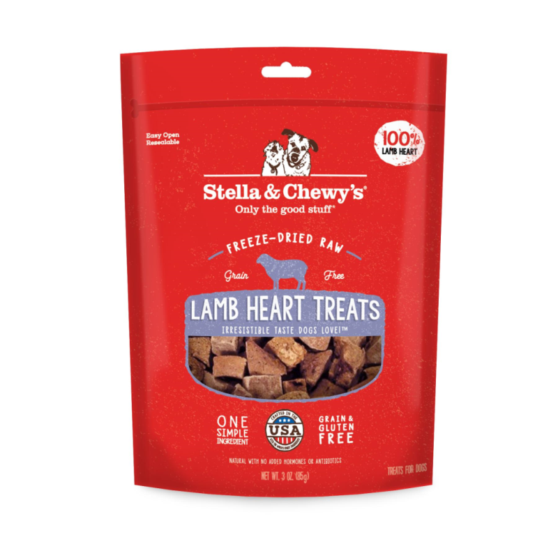 Stella & Chewy - Dog Treats FD Lamb Heart