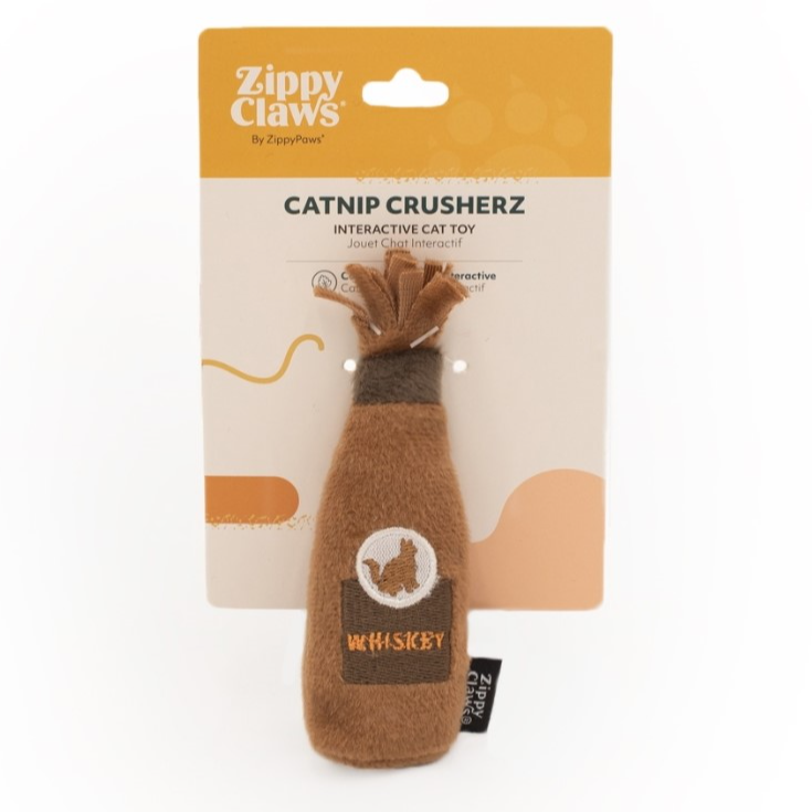 Zippy Claws - Catnip Crusherz Whiskey