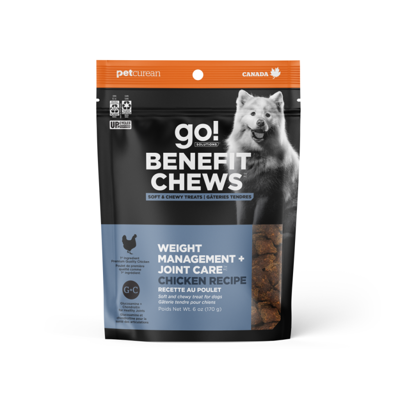 Petcurean - Go! - Dog Benefit Chews - Weight Management + Joint Care