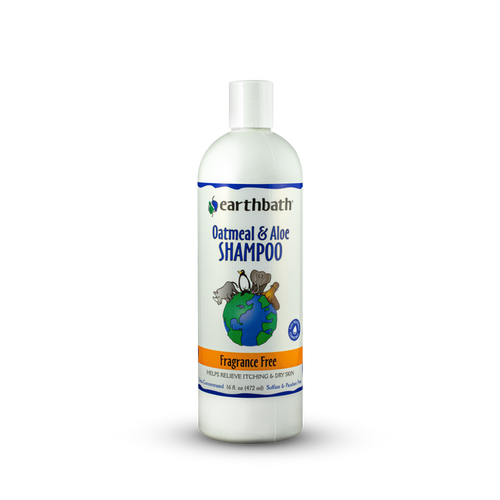 Earthbath - Dog Fragrance Free Oatmeal & Aloe Shampoo