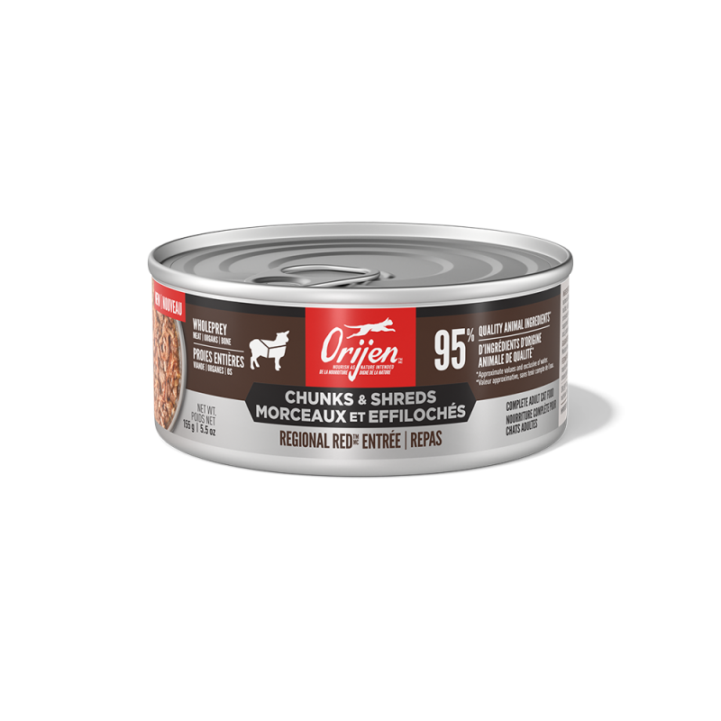 Champion - Orijen - Cat Chunks & Shreds Regional