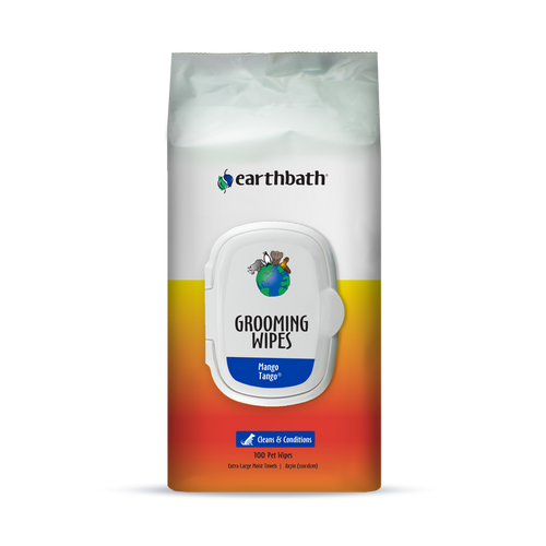 Earthbath - Dog Grooming Wipes Mango Tango