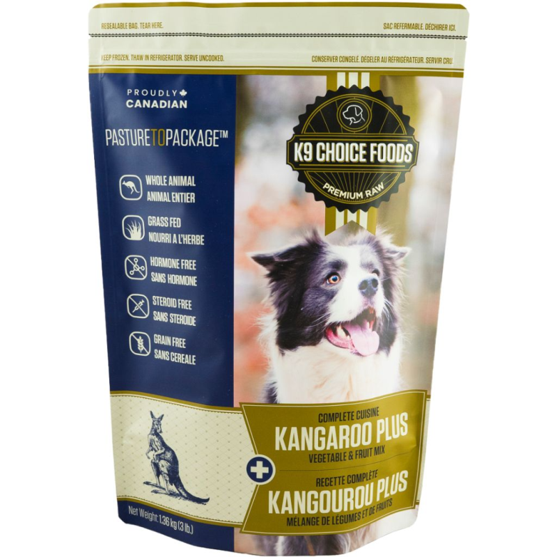 K9 Choice Foods - Kangaroo Plus Li Guys