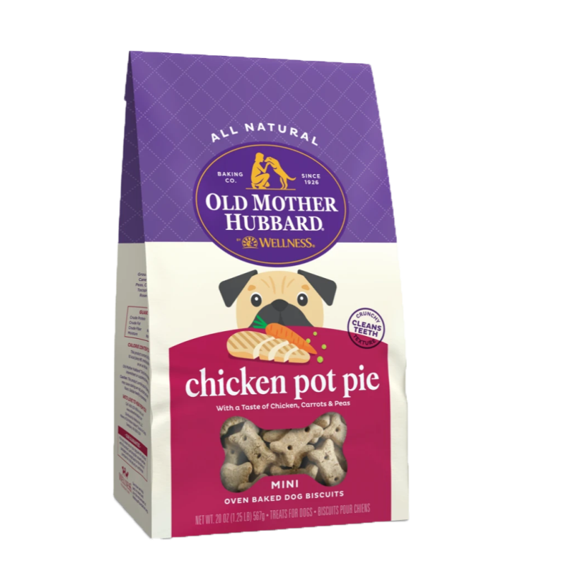 WellPet - Old Mother Hubbard - Dog Biscuits Chick Pot Pie